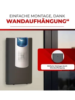 Heidemann Smarthome & Wetterstationen<Funkgong-Set HX Action