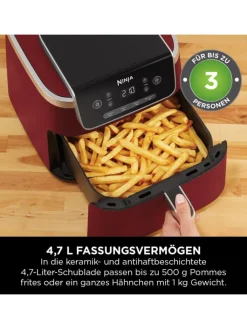 NINJA Küchenelektronik<Heißluftfritteuse AF140EUCM in rot