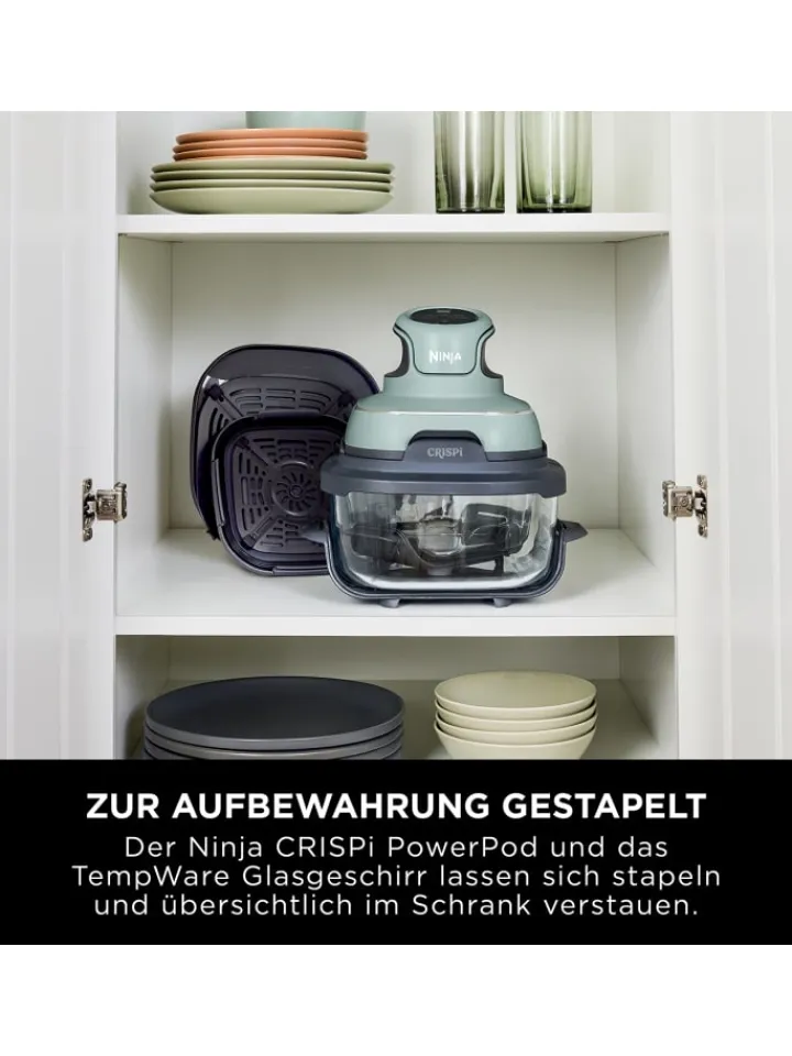 NINJA Küchenelektronik<Heißluftfritteuse Crispi FN101EUSG in grün