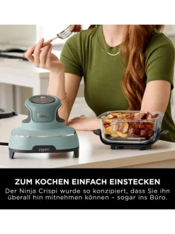 NINJA Küchenelektronik<Heißluftfritteuse Crispi FN101EUSG in grün