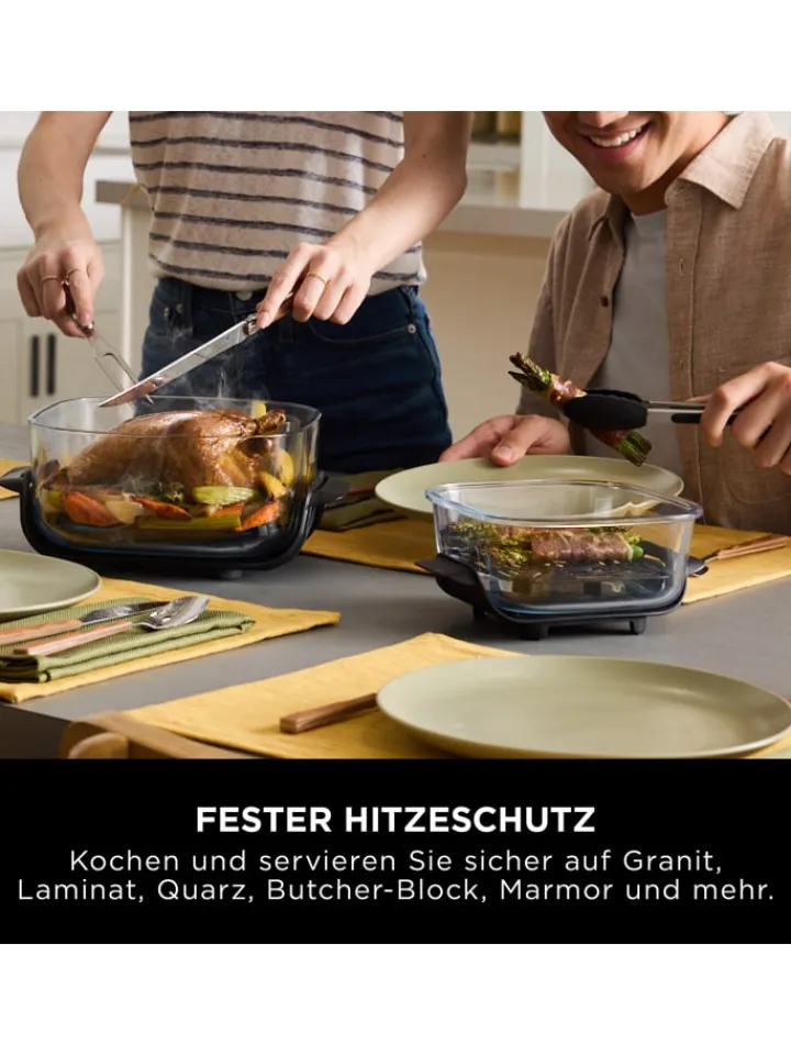 NINJA Küchenelektronik<Heißluftfritteuse Crispi FN101EUSG in grün