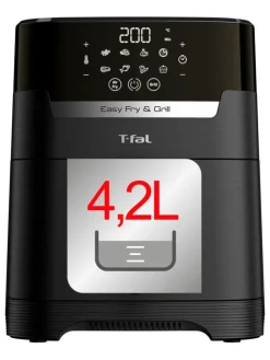Tefal Küchenelektronik<Heißluftfritteuse "Easy Fry & Grill XL Precision" in Schwarz - 4,2 l