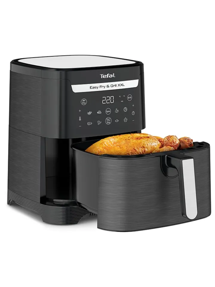 Tefal Küchenelektronik<Heißluftfritteuse "Easy Fry & Grill XXL" in Schwarz - 1,5 kg