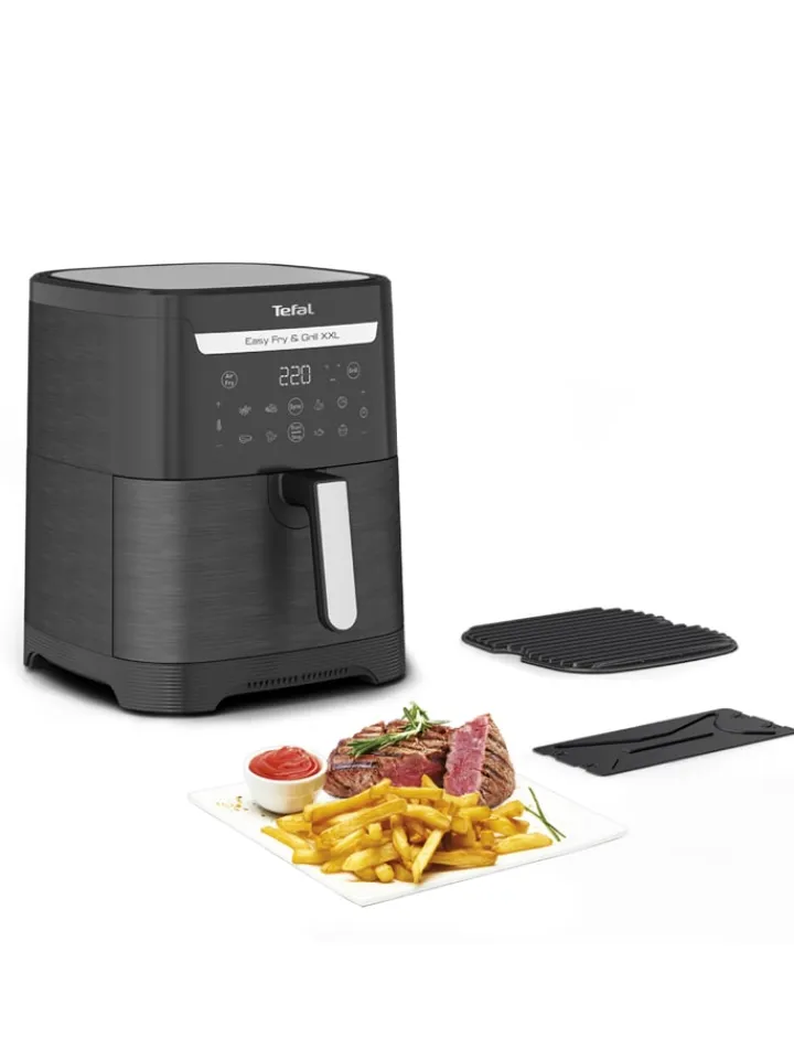 Tefal Küchenelektronik<Heißluftfritteuse "Easy Fry & Grill XXL" in Schwarz - 1,5 kg
