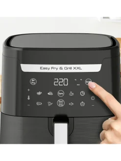 Tefal Küchenelektronik<Heißluftfritteuse "Easy Fry & Grill XXL" in Schwarz - 1,5 kg