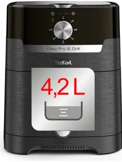 Tefal Küchenelektronik<Heißluftfritteuse "Easy Fry & Grill XL Classic" in Schwarz - 4,2 l