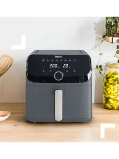 Tefal Küchenelektronik<Heißluftfritteuse "Easy Fry Mega" in Schwarz - 7,5 l