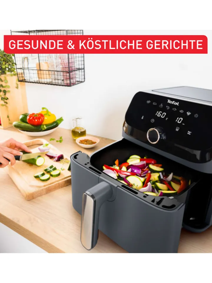 Tefal Küchenelektronik<Heißluftfritteuse "Easy Fry Mega" in Schwarz - 7,5 l