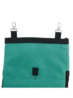 relaxdays Kleintiere<Heutasche in Grün/ Schwarz - (B)30 x (H)30 cm