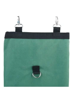 relaxdays Kleintiere<Heutasche in Grün/ Schwarz - (B)25 x (H)31 cm