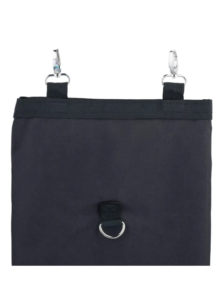 relaxdays Kleintiere<Heutasche in Schwarz - (B)25 x (H)31 cm