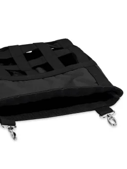 relaxdays Kleintiere<Heutasche in Schwarz - (B)30 x (H)30 cm