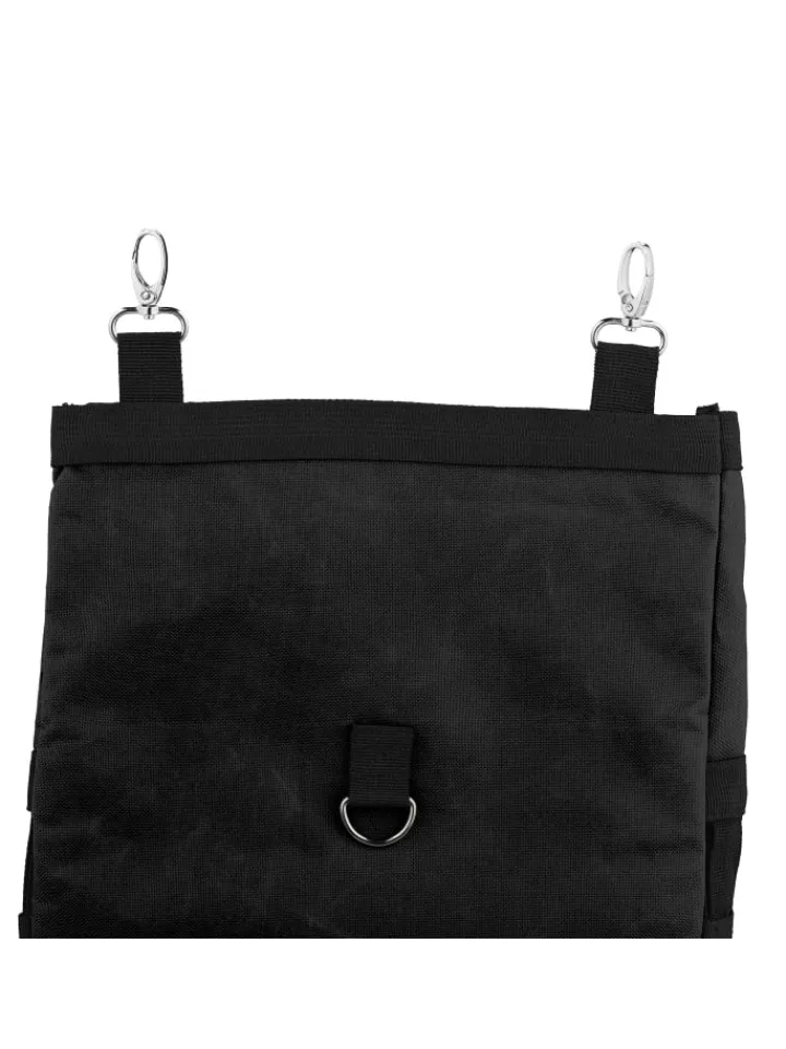 relaxdays Kleintiere<Heutasche in Schwarz - (B)30 x (H)30 cm