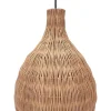 lumisky Decken- & Hängeleuchten<Hängeleuchte ''Bella'' in Hellbraun - (H)38 x Ø 33 cm