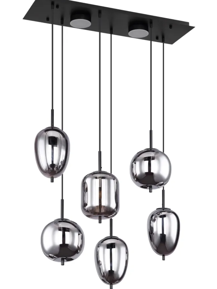 Globo lighting Decken- & Hängeleuchten<Hängeleuchte "BLACKY" in black