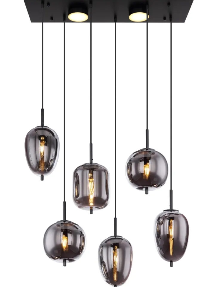 Globo lighting Decken- & Hängeleuchten<Hängeleuchte "BLACKY" in black