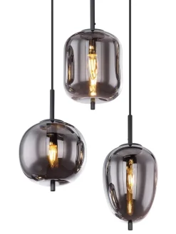 Globo lighting Decken- & Hängeleuchten<Hängeleuchte "BLACKY" in black