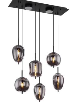 Globo lighting Decken- & Hängeleuchten<Hängeleuchte "BLACKY" in black