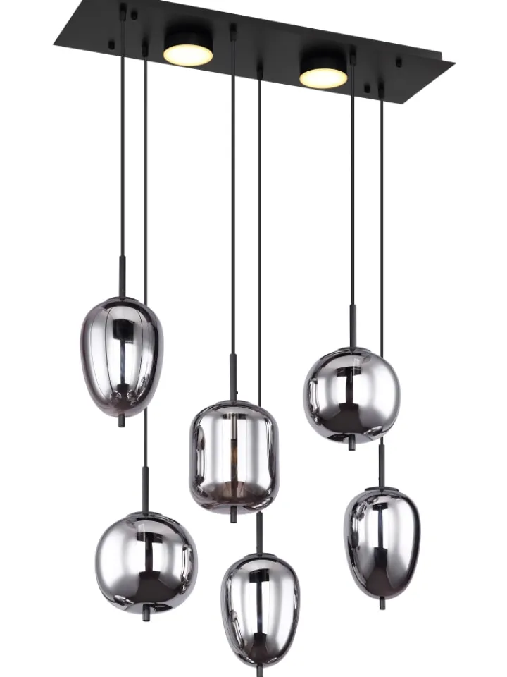 Globo lighting Decken- & Hängeleuchten<Hängeleuchte "BLACKY" in black