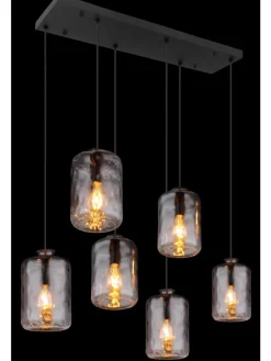 Globo lighting Decken- & Hängeleuchten<Hängeleuchte "DARINA" in black