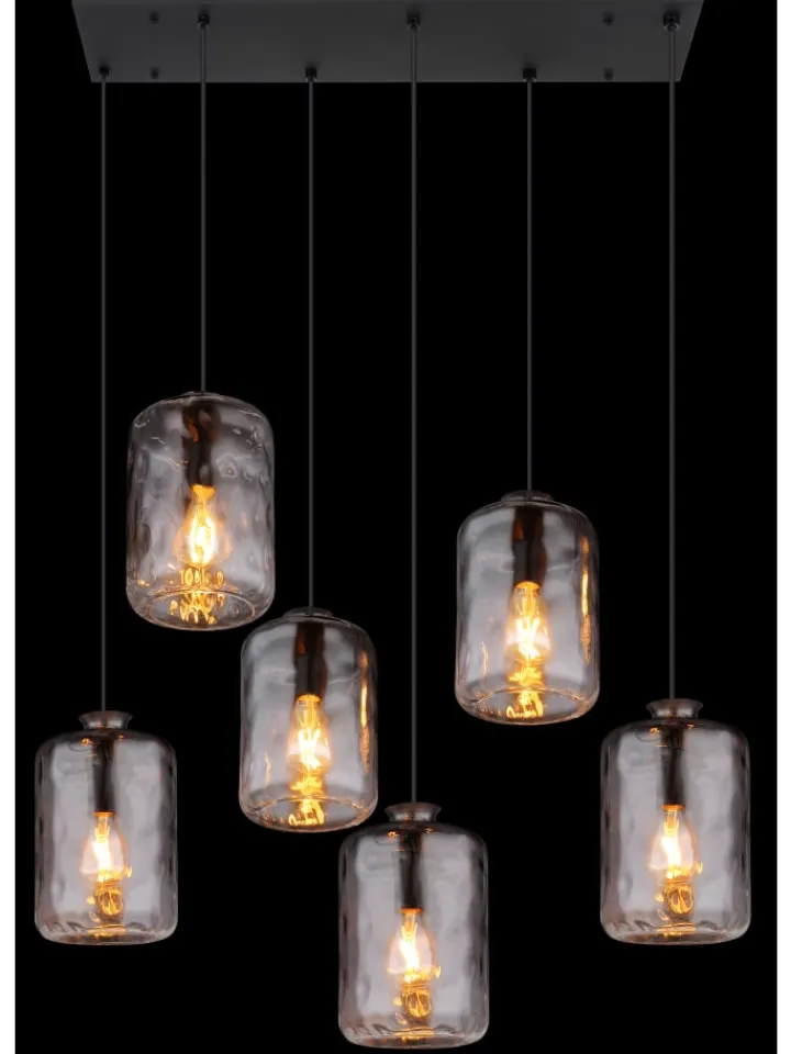 Globo lighting Decken- & Hängeleuchten<Hängeleuchte "DARINA" in black
