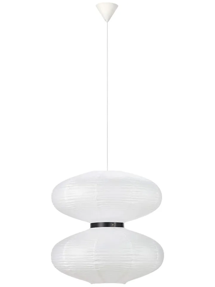 Marksljöd Decken- & Hängeleuchten<Hängeleuchte "Dual" in Weiß - (H)58 x Ø 60 cm