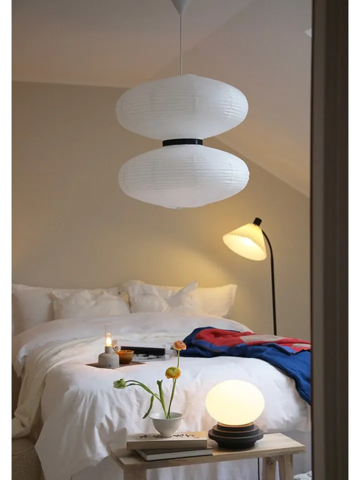 Marksljöd Decken- & Hängeleuchten<Hängeleuchte "Dual" in Weiß - (H)58 x Ø 60 cm