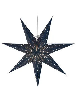 STAR Trading Lichterketten & Dekobeleuchtung|Lichterketten & Deko-Leuchten<Hängeleuchte "Galaxy" in Blau - Ø 60 cm