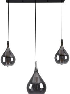 näve Decken- & Hängeleuchten<Hängeleuchte "Gota" in Grau - (B)82,5 x (H)150 cm