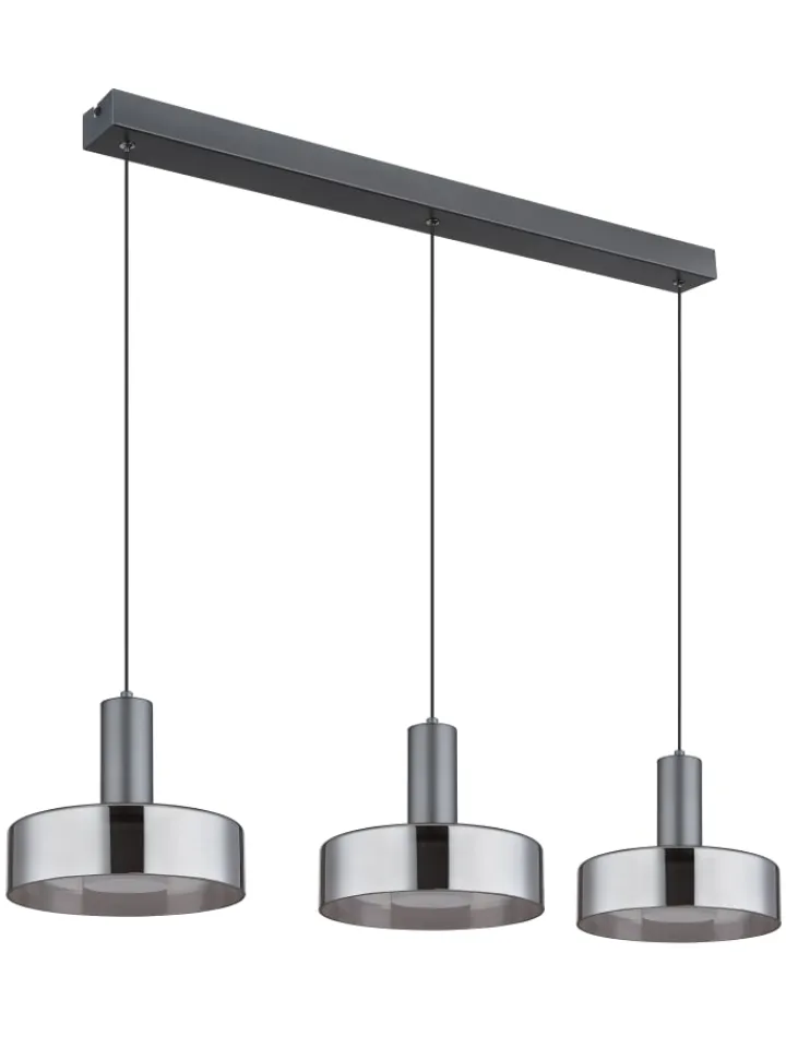 Globo lighting Decken- & Hängeleuchten<Hängeleuchte "GRANT" in gray