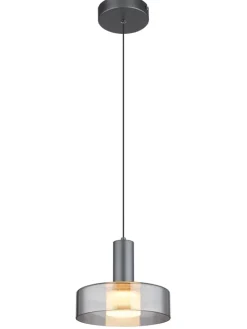 Globo lighting Decken- & Hängeleuchten<Hängeleuchte "GRANT" in gray