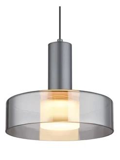 Globo lighting Decken- & Hängeleuchten<Hängeleuchte "GRANT" in gray