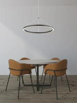Globo lighting Decken- & Hängeleuchten<Hängeleuchte "GRENVIX" in black