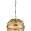 Globo lighting Decken- & Hängeleuchten<Hängeleuchte "HERMI II" in gold