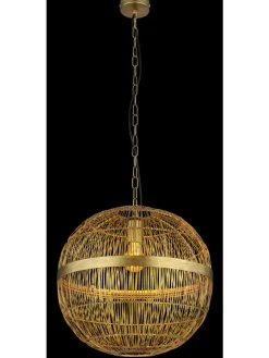 Globo lighting Decken- & Hängeleuchten<Hängeleuchte "HERMI II" in gold