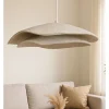 Opviq Decken- & Hängeleuchten<Hängeleuchte in Creme - (H)65 x Ø 50 cm