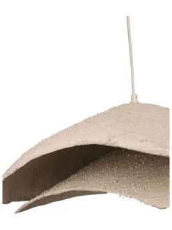 Opviq Decken- & Hängeleuchten<Hängeleuchte in Creme - (H)65 x Ø 50 cm