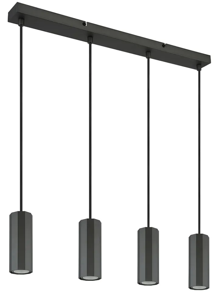 Globo lighting Decken- & Hängeleuchten<Hängeleuchte in Grau - (L)61 x (B)6 x (H)120 cm
