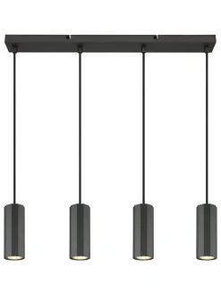 Globo lighting Decken- & Hängeleuchten<Hängeleuchte in Grau - (L)61 x (B)6 x (H)120 cm