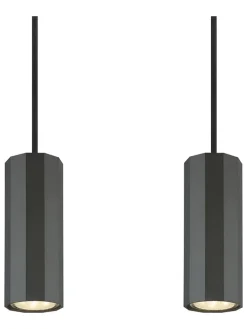 Globo lighting Decken- & Hängeleuchten<Hängeleuchte in Grau - (L)61 x (B)6 x (H)120 cm