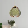 Opviq Decken- & Hängeleuchten<Hängeleuchte in Grün - (B)25 x (H)70 cm