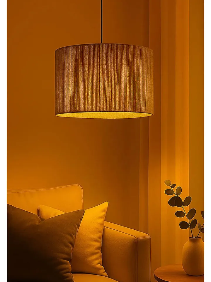 ABERTO DESIGN Decken- & Hängeleuchten<Hängeleuchte in Grün - (H)60 x Ø 30 cm