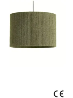 ABERTO DESIGN Decken- & Hängeleuchten<Hängeleuchte in Grün - (H)60 x Ø 30 cm