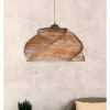 Opviq Decken- & Hängeleuchten<Hängeleuchte in Hellbraun - (H)65 x Ø 36 cm