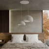 ABERTO DESIGN Decken- & Hängeleuchten<Hängeleuchte in Weiß - (B)75 x (H)120 cm
