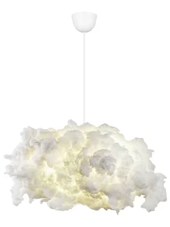 Opviq Decken- & Hängeleuchten<Hängeleuchte in Weiß - (H)80 x Ø 60 cm