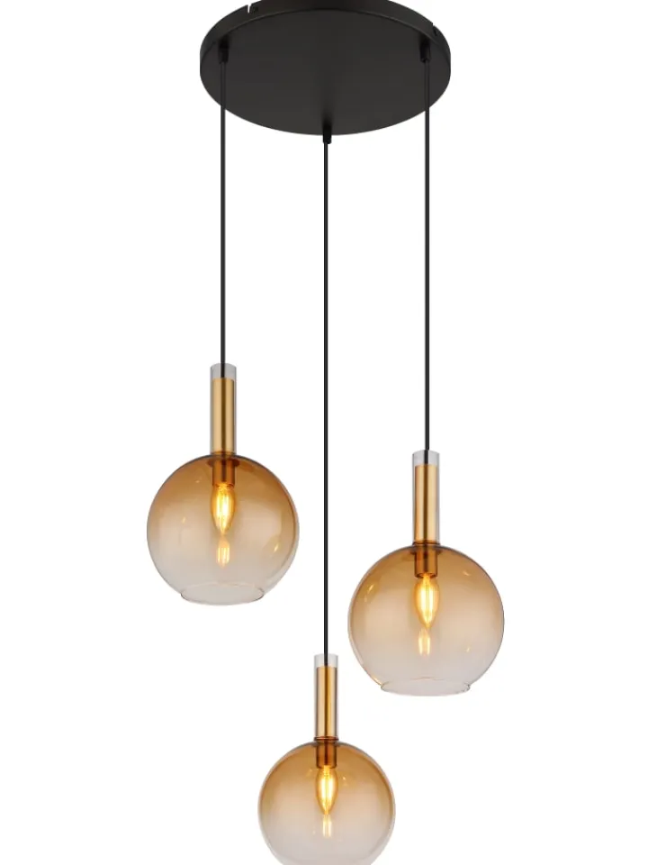 Globo lighting Decken- & Hängeleuchten<Hängeleuchte "MARINELLA" in black