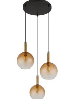 Globo lighting Decken- & Hängeleuchten<Hängeleuchte "MARINELLA" in black