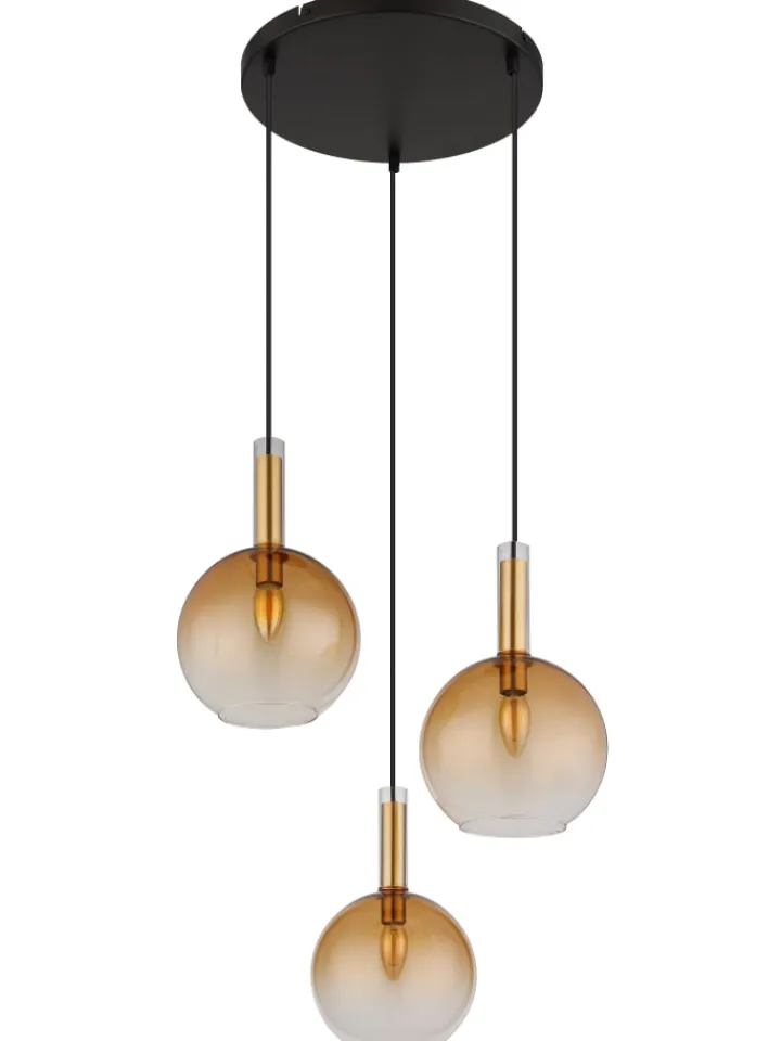 Globo lighting Decken- & Hängeleuchten<Hängeleuchte "MARINELLA" in black