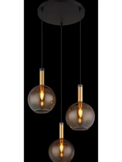 Globo lighting Decken- & Hängeleuchten<Hängeleuchte "MARINELLA" in black
